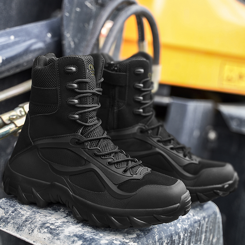 รองเท้าผู้ชายรองเท้าบู๊ตยุทธวิ - Crossfit Outdoor บทวิจารณ์และราคา